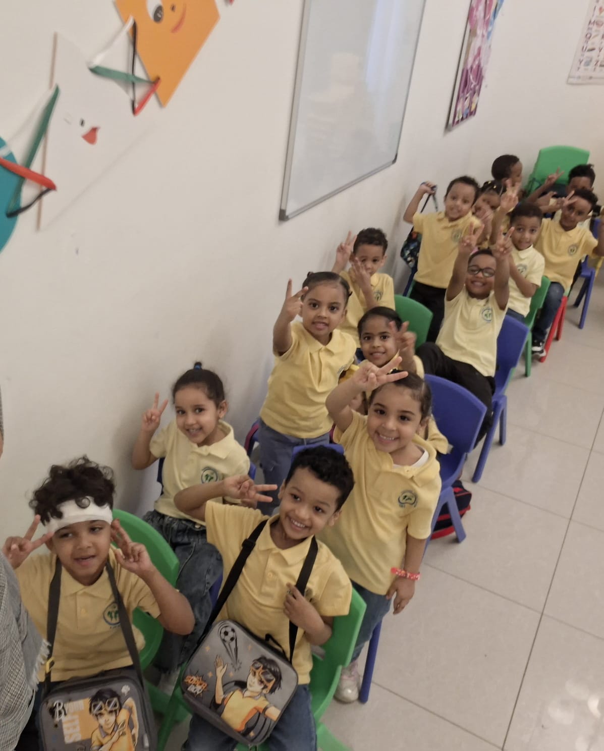 Students in class